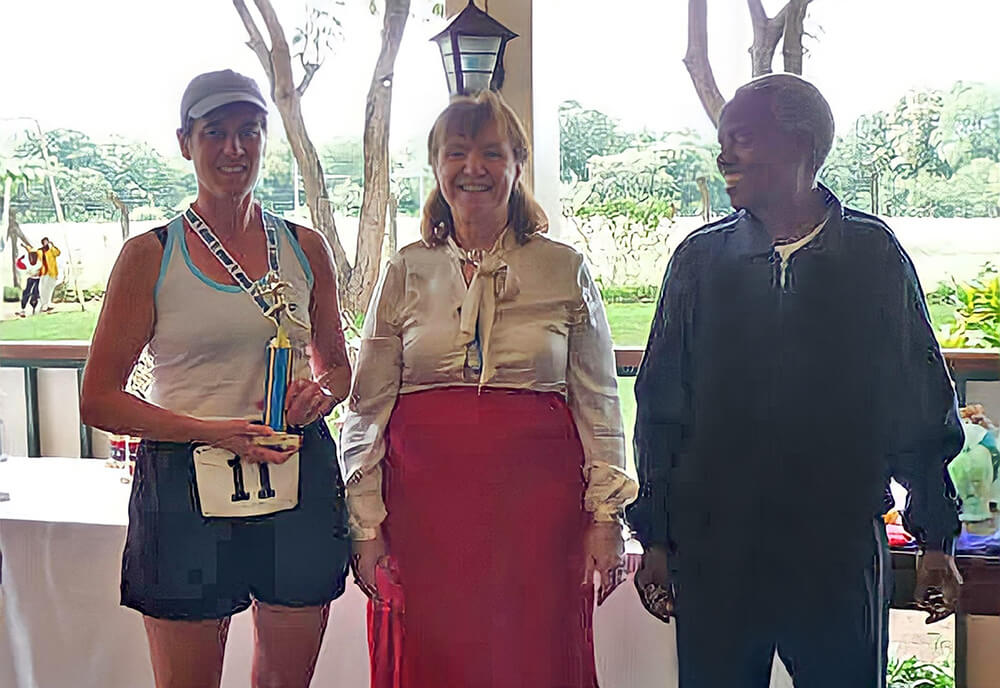 Mt. Kilimanjaro Marathon Trophy Ceremony